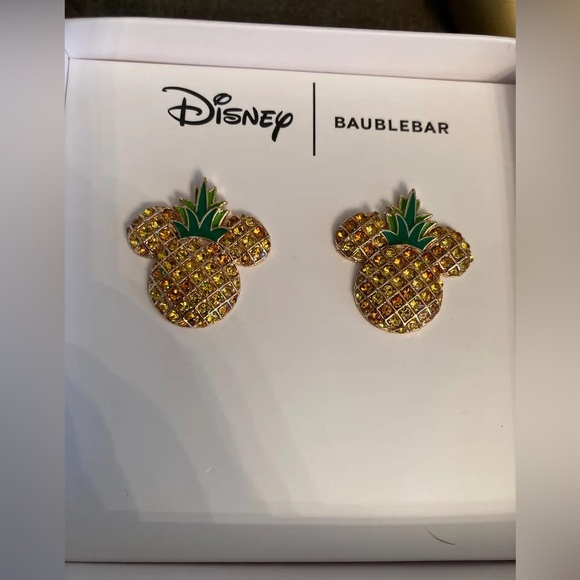 BaubleBar Jewelry - Disney/Baublebar Mickey Mouse Pineapple Earrings